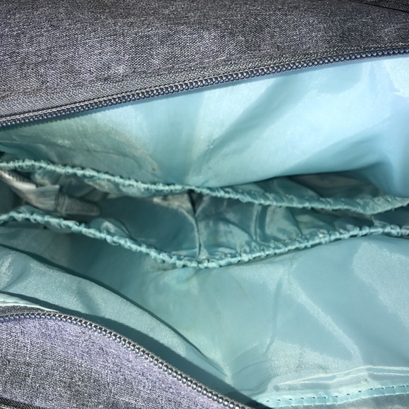 JJ COLE DIAPER BAG GRAY HEATHER BACKPACK - Picture 3 of 10